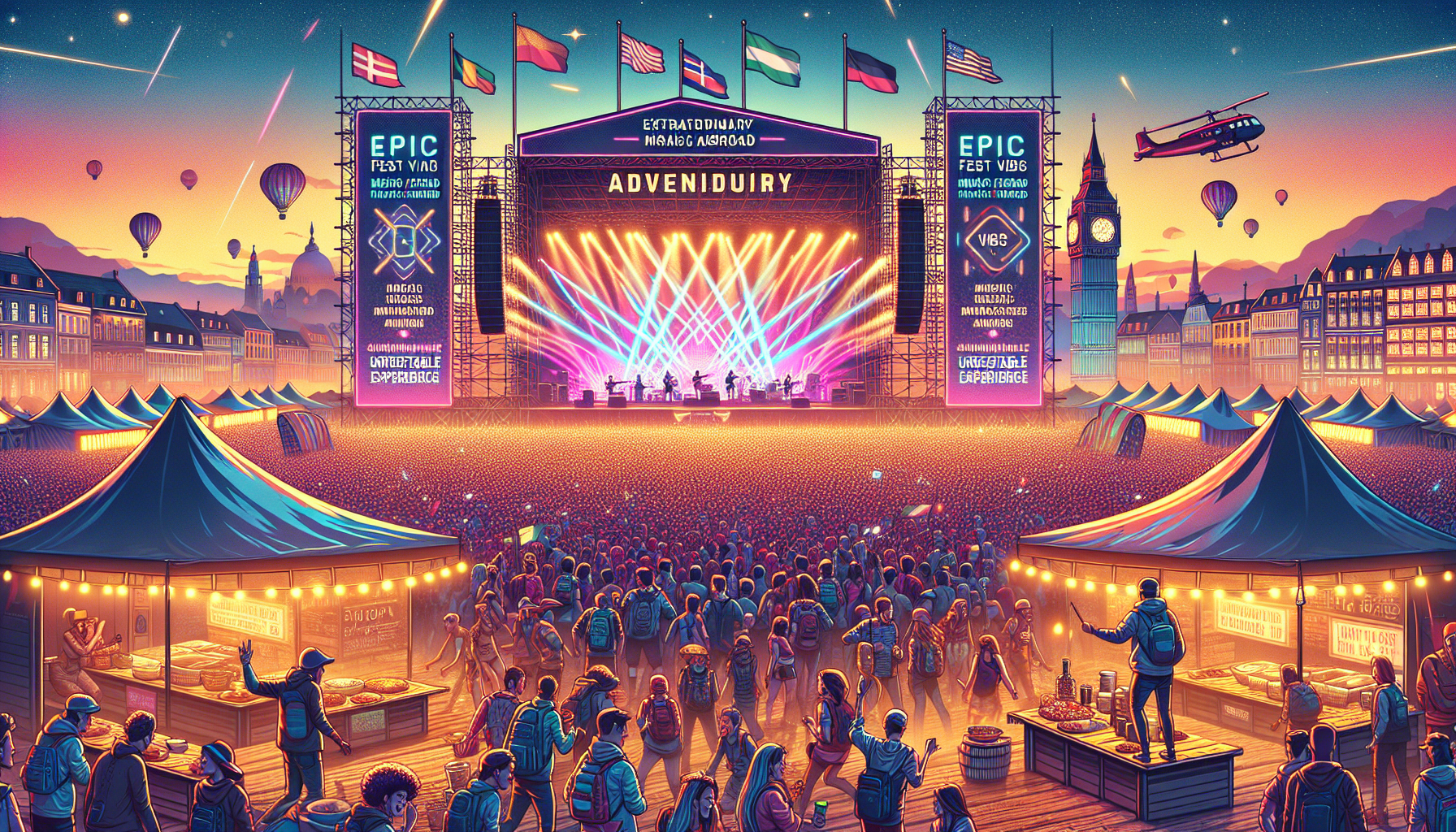 discover the secret to an unforgettable music festival experience abroad with our guide to epic adventures and great performances.